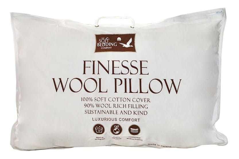 The Soft Bedding Company | Finesse Wool Pillow The Soft Bedding Company | Finesse Wool Pillow