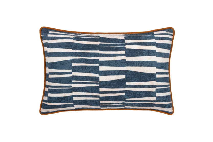 Piper Polyester Cushion | Dusk & Bronze | 40 X 60 cm Piper Polyester Cushion | Dusk & Bronze | 40 X 60 cm