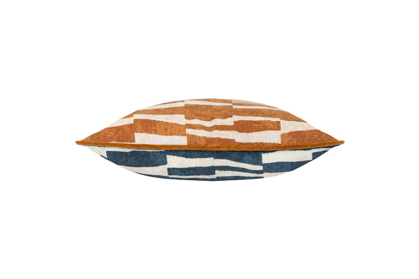 Piper Polyester Cushion | Dusk & Bronze | 40 X 60 cm Piper Polyester Cushion | Dusk & Bronze | 40 X 60 cm