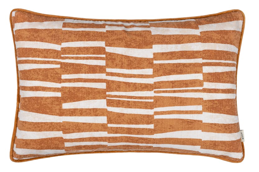 Piper Polyester Cushion | Dusk & Bronze | 40 X 60 cm Piper Polyester Cushion | Dusk & Bronze | 40 X 60 cm