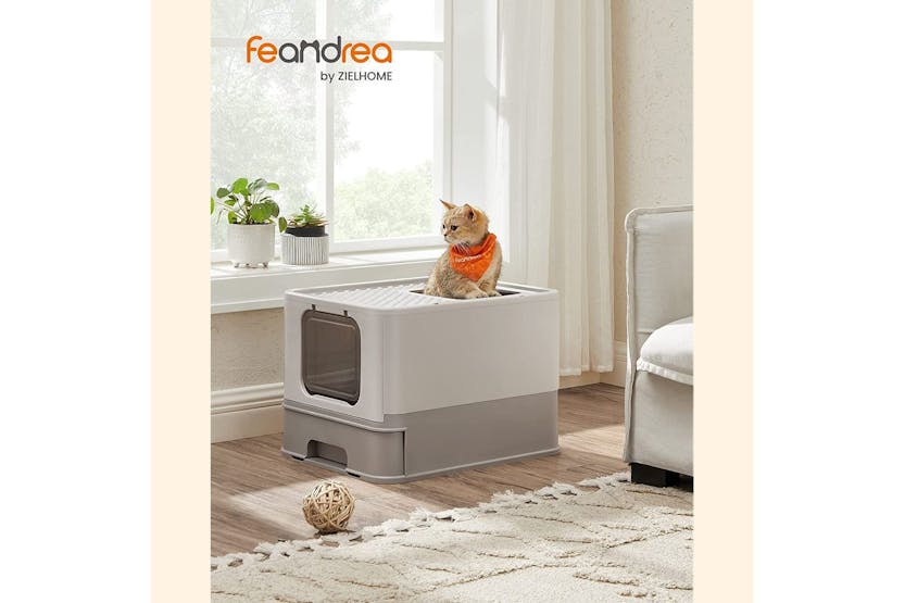 Feandrea Ppt001g01 - Foldable Pull-out Cat Litter Box Feandrea Ppt001g01 - Foldable Pull-out Cat Litter Box