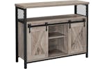 Vasagle Frida 2 Door Sideboard | Sliding Doors | Grey Vasagle Frida 2 Door Sideboard | Sliding Doors | Grey