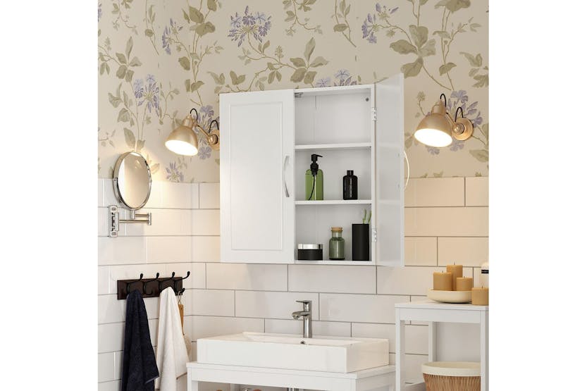 Vasagle Bbc320w01 - Wall Cabinet Vasagle Bbc320w01 - Wall Cabinet