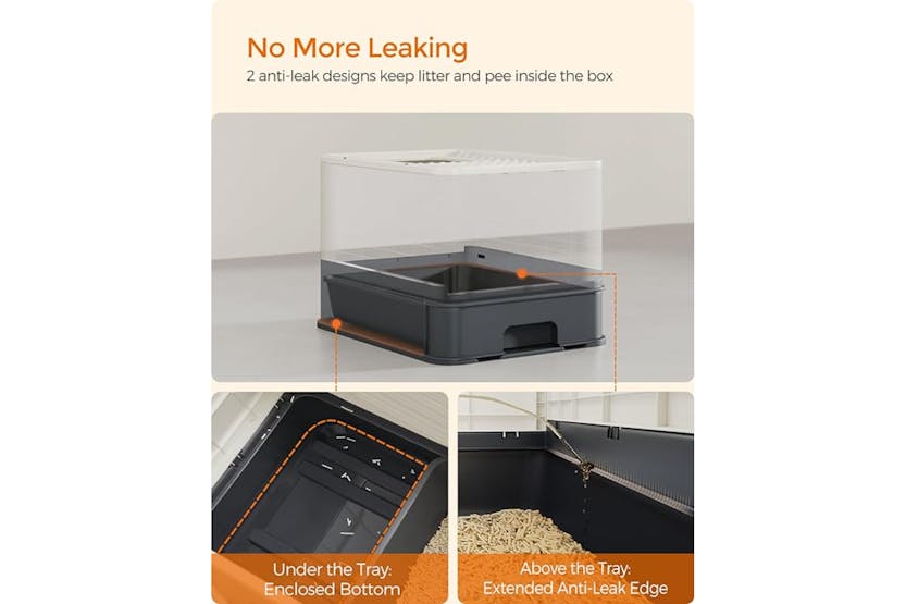 Feandrea Ppt001w01 - Foldable Pull-out Cat Litter Box Feandrea Ppt001w01 - Foldable Pull-out Cat Litter Box