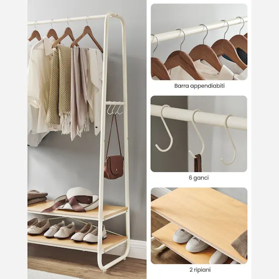 Vasagle Rgr112w09 - Garment Rack Vasagle Rgr112w09 - Garment Rack