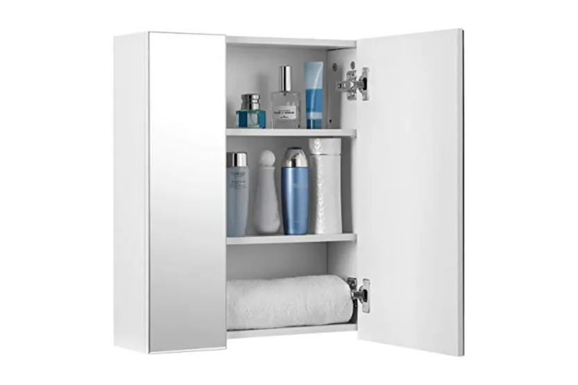 Vasagle Bbk22wtv1 - Mirror Cabinet Vasagle Bbk22wtv1 - Mirror Cabinet