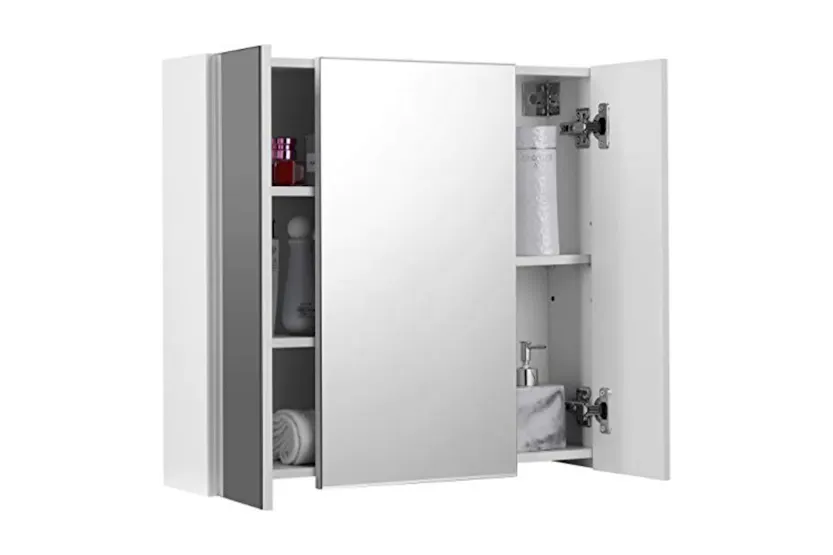 Vasagle Bbk22wtv1 - Mirror Cabinet Vasagle Bbk22wtv1 - Mirror Cabinet