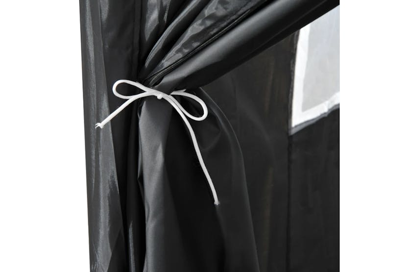 Outsunny Pop Up Gazebo Canopy | Black Outsunny Pop Up Gazebo Canopy | Black