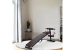 Homcom Sit Up Workout Bench | Black/Red Homcom Sit Up Workout Bench | Black/Red