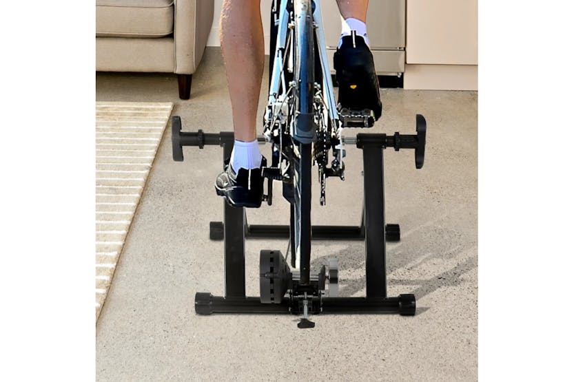 Homcom Indoor Exercise Bike | Black Homcom Indoor Exercise Bike | Black