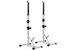 Homcom A91-070v01 Weights Bar Barbell Rack Squat Stand Adjustable Portable Weight Lifting Suitable For Home Gym Training Work Out Homcom A91-070v01 Weights Bar Barbell Rack Squat Stand Adjustable Portable Weight Lifting Suitable For Home Gym Training Work Out