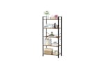 Vasagle Ladder Shelves | 6 Shelves | Rustic Natural/Black Vasagle Ladder Shelves | 6 Shelves | Rustic Natural/Black