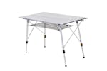 Outsunny Portable Outdoor BBQ Picnic Table with Mesh Tier | Silver Outsunny Portable Outdoor BBQ Picnic Table with Mesh Tier | Silver