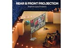 Homcom 4k HD Projector Screen and Stand Homcom 4k HD Projector Screen and Stand