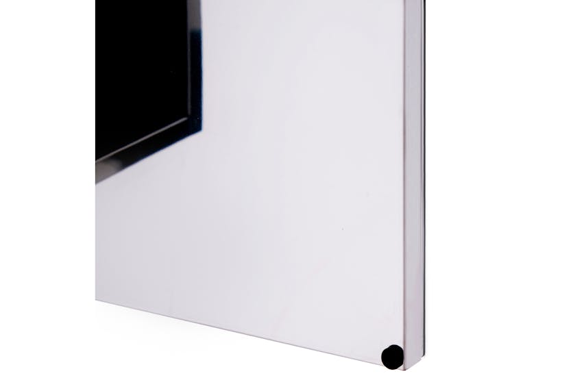 Homcom Stainless Steel Mirror Storage Cabinet | Silver Homcom Stainless Steel Mirror Storage Cabinet | Silver