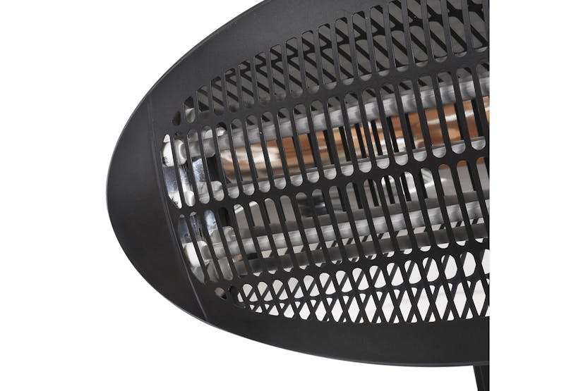 Outsunny Wall Mount Electric Infrared Patio Heater | Black Outsunny Wall Mount Electric Infrared Patio Heater | Black