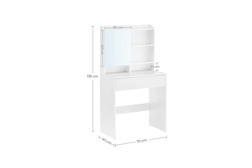 Vasagle Rdt118w01 - Vanity Table Vasagle Rdt118w01 - Vanity Table