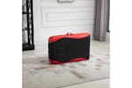 Homcom Professional Portable Massage Table with Headrest | Black/Red Homcom Professional Portable Massage Table with Headrest | Black/Red
