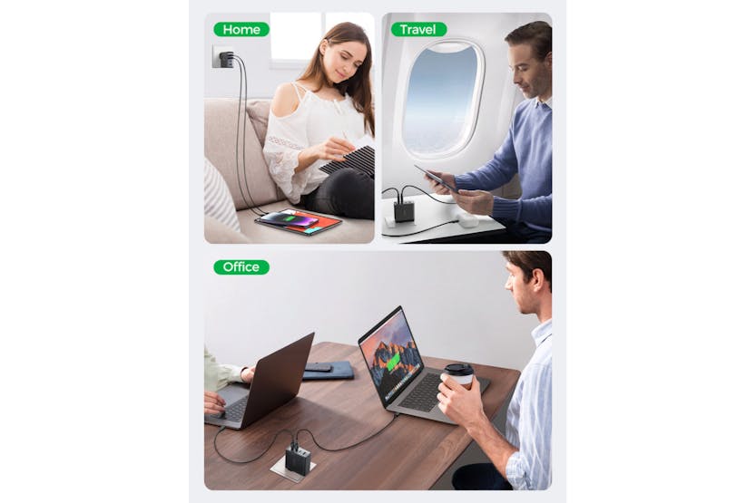 Joyroom GaN Ultra JR-TCG04 100W Fast Charger | Black Joyroom GaN Ultra JR-TCG04 100W Fast Charger | Black