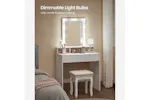 Vasagle Rdt114w01 - Vanity Table Vasagle Rdt114w01 - Vanity Table