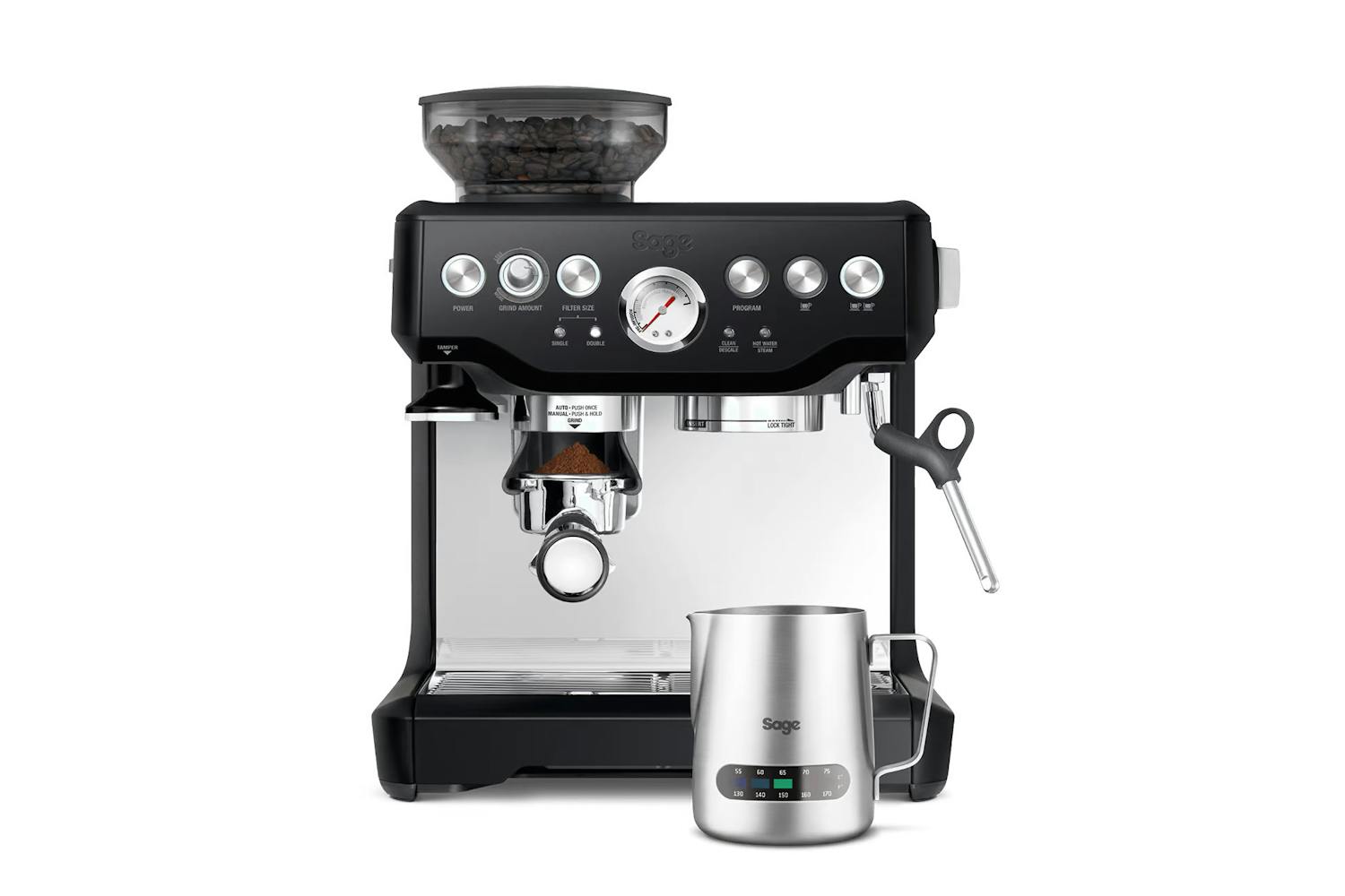 Sage Barista Express™ Espresso Coffee Machine | SES875BTR2GUK1 | Black Truffle