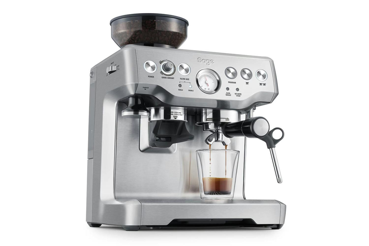 Sage Barista Express™ Espresso Coffee Machine | SES875BTR2GUK1 | Black Truffle