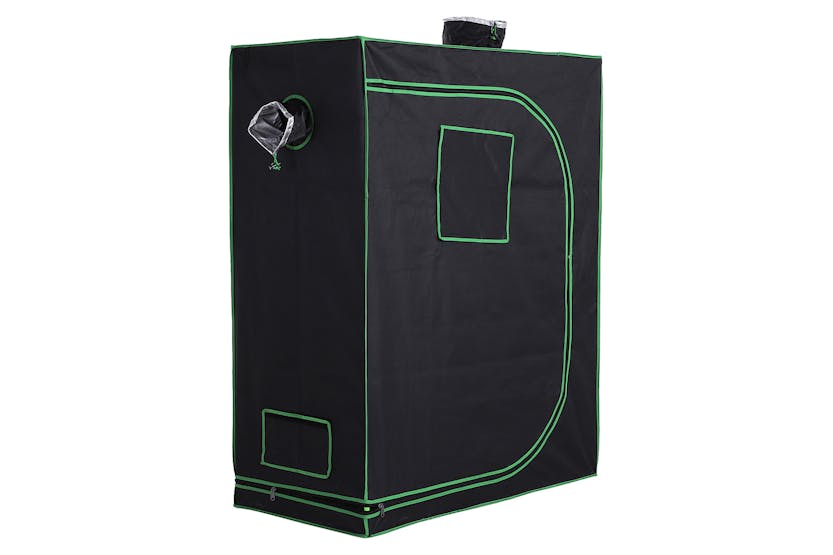 Outsunny Indoor Plant Grow Tent Canopy | Black/Green Outsunny Indoor Plant Grow Tent Canopy | Black/Green