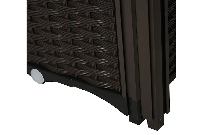 Outsunny Outdoor Garden Planter Box | Brown | Set of 2 Outsunny Outdoor Garden Planter Box | Brown | Set of 2