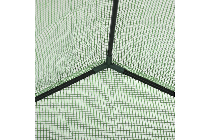 Outsunny Outdoor Walk in Greenhouse | Green Outsunny Outdoor Walk in Greenhouse | Green