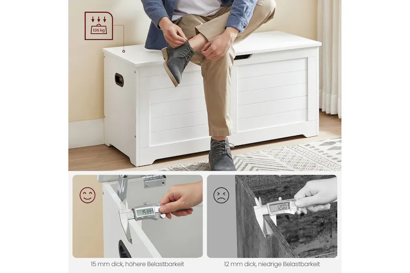 Vasagle Lsb061t10 - Storage Bench Vasagle Lsb061t10 - Storage Bench