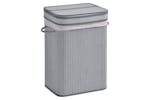 Homcom 70L Flip Lid Bamboo Laundry Basket | Grey Homcom 70L Flip Lid Bamboo Laundry Basket | Grey