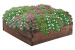 Outsunny Wooden Flower Pot Raised Versatile Planter | Carbon Outsunny Wooden Flower Pot Raised Versatile Planter | Carbon