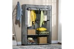Homcom Portable Fabric Cabinet Wardrobe | Light/Grey Homcom Portable Fabric Cabinet Wardrobe | Light/Grey