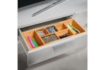 Homcom Expandable Drawer Inserts Wooden Storage Holder Kitchen | Bamboo Homcom Expandable Drawer Inserts Wooden Storage Holder Kitchen | Bamboo