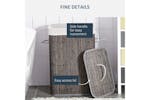 Homcom Bamboo Laundry Hamper with Lid | Grey Homcom Bamboo Laundry Hamper with Lid | Grey