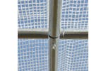 Outsunny Steel Frame Greenhouse | White Outsunny Steel Frame Greenhouse | White