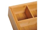 Homcom Expandable Drawer Inserts Wooden Storage Holder Kitchen | Bamboo Homcom Expandable Drawer Inserts Wooden Storage Holder Kitchen | Bamboo