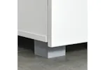Kleankin Modern Freestanding Bathroom Floor Cabinet | White Kleankin Modern Freestanding Bathroom Floor Cabinet | White