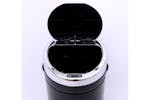 Homcom Stainless Steel Sensor Trash Can W/ Bucket | Black Homcom Stainless Steel Sensor Trash Can W/ Bucket | Black