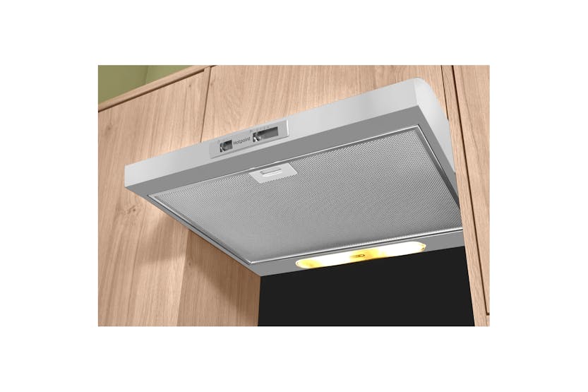 Hotpoint 60cm Integrated Cooker Hood | PSLMO65FLSX Hotpoint 60cm Integrated Cooker Hood | PSLMO65FLSX