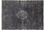 Louis De Poortere | Eco Medallion Rug | Mineral Black | 140 x 200 cm Louis De Poortere | Eco Medallion Rug | Mineral Black | 140 x 200 cm