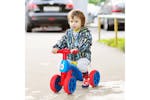 Homcom Toddler Walker Balance Ride-on Toy with Rubber Wheels | Multi Homcom Toddler Walker Balance Ride-on Toy with Rubber Wheels | Multi