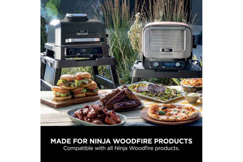 Ninja Woodfire Adjust Stand and Side Table | 4718J800EUUK Ninja Woodfire Adjust Stand and Side Table | 4718J800EUUK
