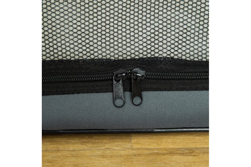 Pawhut Dog Travel Crate | Grey Pawhut Dog Travel Crate | Grey