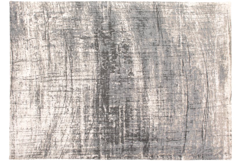 Louis De Poortere | Griff Jersey Stone Eco Indoor Rug | Grey/Black | 140 x 200 cm Louis De Poortere | Griff Jersey Stone Eco Indoor Rug | Grey/Black | 140 x 200 cm