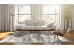 Louis De Poortere | Griff Jersey Stone Eco Indoor Rug | Grey/Black | 170 x 240 cm Louis De Poortere | Griff Jersey Stone Eco Indoor Rug | Grey/Black | 170 x 240 cm