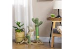 PawHut 60cm Cactus-Shaped Cat Tree | Green/Light Brown PawHut 60cm Cactus-Shaped Cat Tree | Green/Light Brown