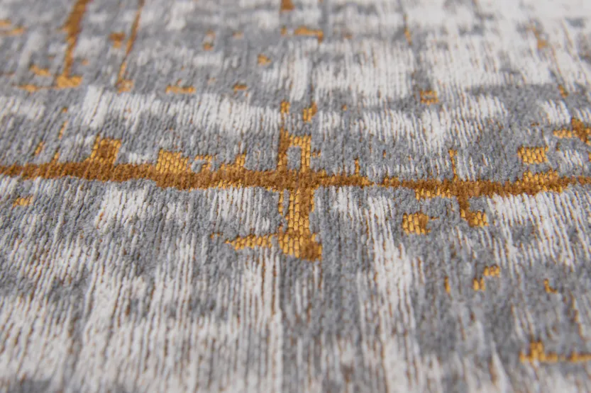 Louis De Poortere | Griff Columbus Gold Eco Rug | Multicolour | 140 x 200 cm Louis De Poortere | Griff Columbus Gold Eco Rug | Multicolour | 140 x 200 cm