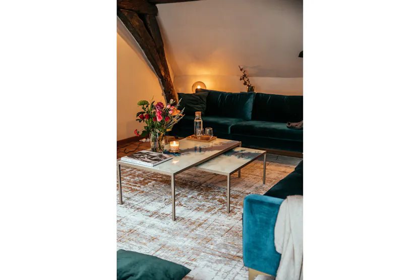 Louis De Poortere | Griff Columbus Gold Eco Rug | Multicolour | 140 x 200 cm Louis De Poortere | Griff Columbus Gold Eco Rug | Multicolour | 140 x 200 cm