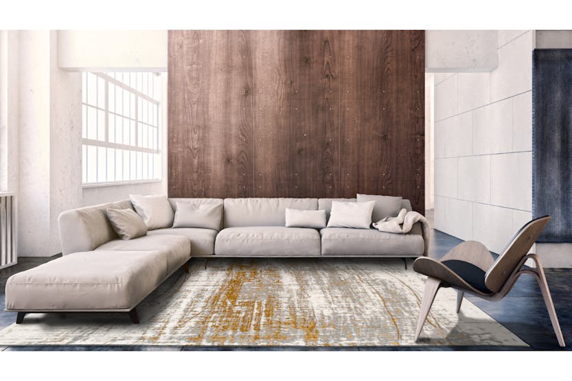 Louis De Poortere | Griff Columbus Gold Eco Rug | Multicolour | 170 x 240 cm Louis De Poortere | Griff Columbus Gold Eco Rug | Multicolour | 170 x 240 cm